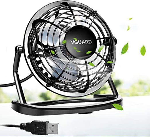 Frisse lucht via USB-ventilator. Frisse lucht via USB-ventilator.