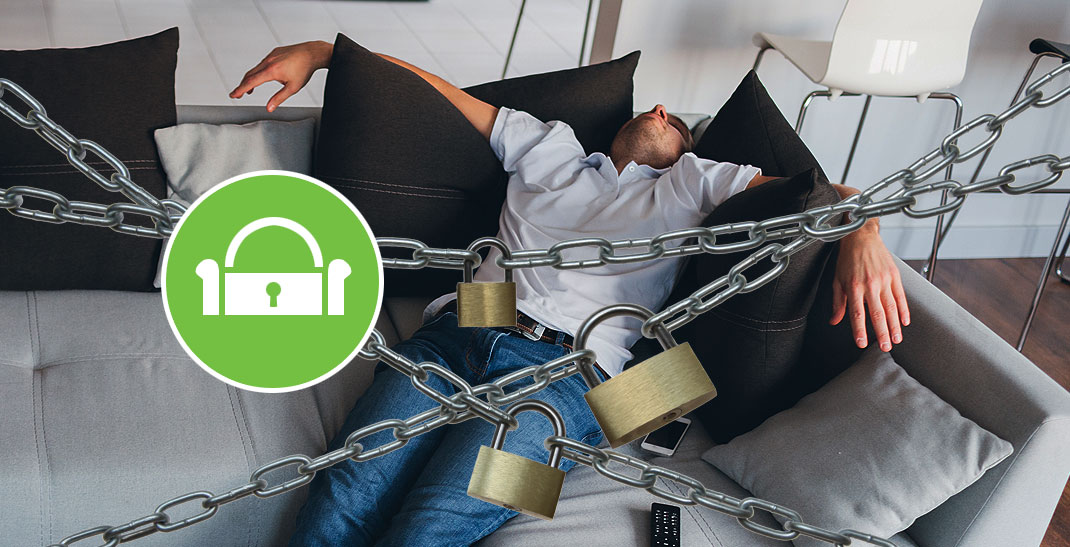 4 min. Een couch lock: wat is het en hoe voorkom je het?