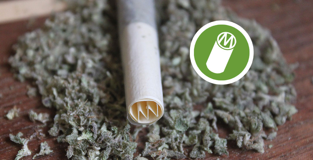 5 min. Hoe maak je een tip voor je joint?