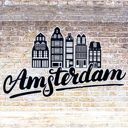 Amsterdam Brick Rolling Tray Large Detail