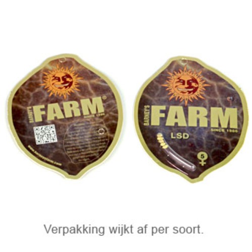 Red Dragon - Barney's Farm verpakking