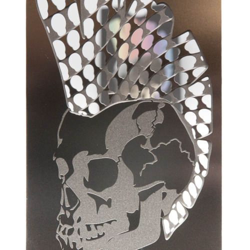 V-Syndicate Credit Card Grinder The Mohawk Skull Variatie