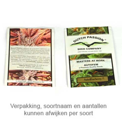 Auto Duck - Dutch Passion verpakking