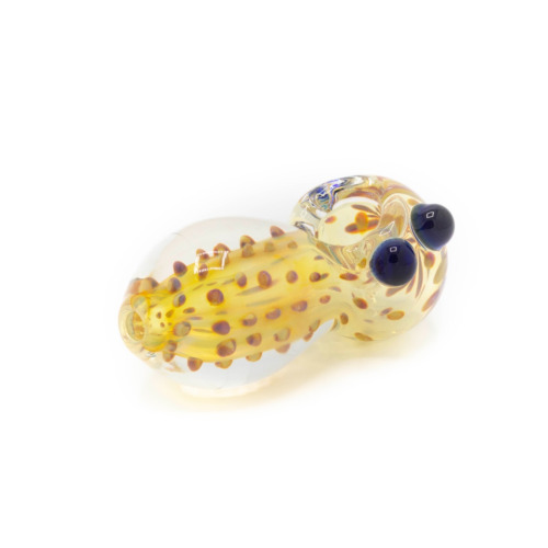 Glass Pipe Octo Dots Zij Aanzicht