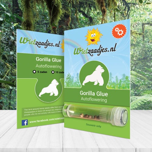 Gorilla Glue Autoflower Huismerk verpakking