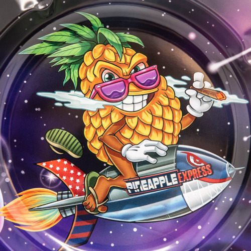 Superhigh Pineapple Express Metal Ashtray 14CM Detail