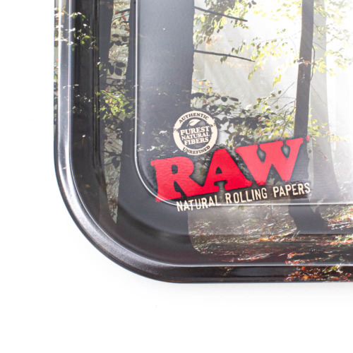 Metal Tray XL Forest Logo