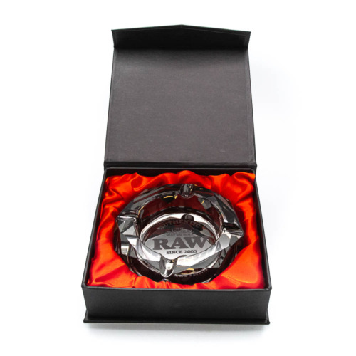 Kristallen Asbak - The Dark Side Raw Giftbox