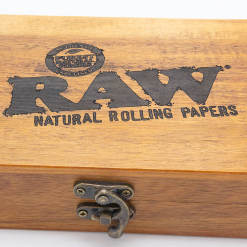 RAW Domino Set Logo Doos