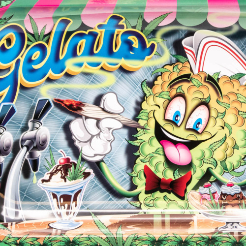 Rolling Tray Gelato Detail