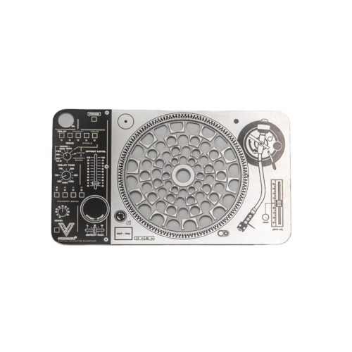V-syndicate Credit Card Grinder Turntable Detail