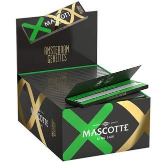 Mascotte Amsterdam genetics vloei. Mascotte Amsterdam genetics vloei.